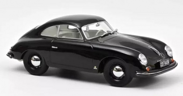 187451 Porsche 356 Coupe 1952 Black 1:18